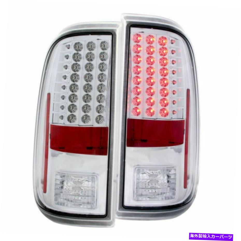 USテールライト Anzo 311128 Chrome LEDのテールライトフィット08-16 Ford F-250/350/450/550 SuperDuty Anzo 311128 Chrome Led Tail Light fit for 08-16 Ford F-250/350/450/550 Superduty【並行輸入品】|Us Custom Parts Shop USDM