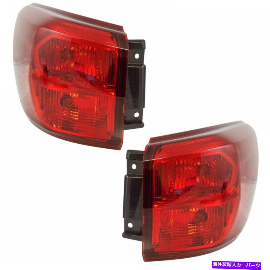 USテールライト 日産のパスファインダーのためのリアの外側のテールライトランプアセンブリLH Rhキットペアセット Rear Outer Tail Light Lamp Assembly LH RH Kit Pair Set for Nissan Pathfinder New【並行輸入品】
