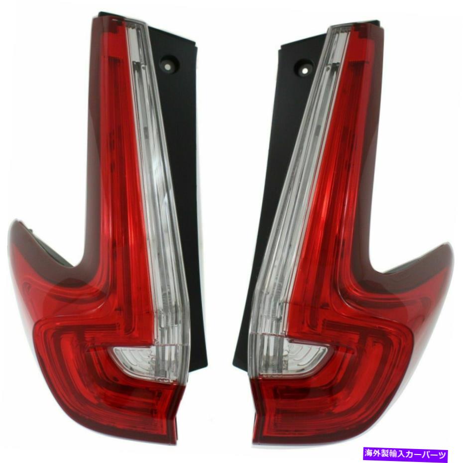USテールライト フィットホンダCRV CR-V 2017-2019アウターテールライトテールライトリアランプペアセット FIT HONDA CRV CR-V 2017-2019 OUTER TAILLIGHTS TAIL LIGHTS REAR LAMPS PAIR SET【並行輸入品】|Us Custom Parts Shop USDM