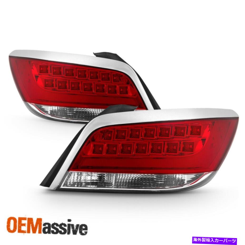 USテールライト フィット2010-2013ビュイックラクロスLEDテールライト交換左右ペア Fits 2010-2013 Buick LaCrosse LED Tail Lights Replacement Left+Right Pair【並行輸入品】