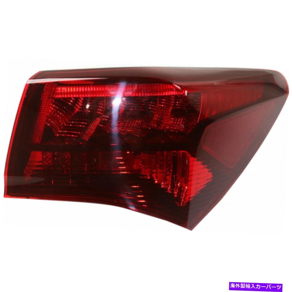 USテールライト Acura TLXテールライト2015年2016年2017年の乗客サイドドット認証 Fits Acura TLX Tail Light 2015 2016 2017 Passenger Side DOT Certified【並行輸入品】|Us Custom Parts Shop USDM