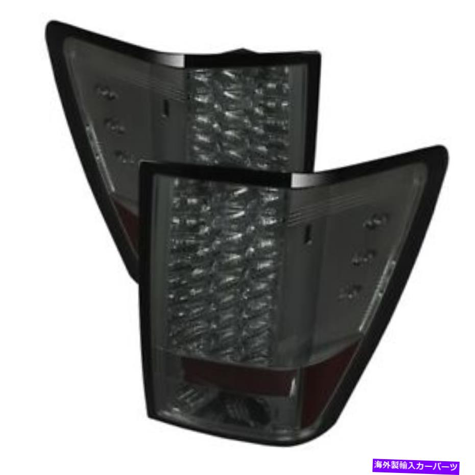 【楽天市場】USテールライト ジープグランドチェロキー0710 LEDテールライトスモークのためのスパイダーオート Spyder Auto