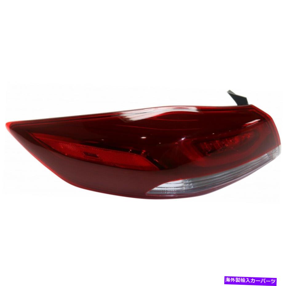 USテールライト Hyundai Elantra Tear Light 2017 2018ドライバ側LEDタイプDOT HY2804141 For Hyundai Elantra Tail Light 2017 2018 Driver Side LED Type DOT HY2804141【並行輸入品】｜Us Custom Parts Shop USDM