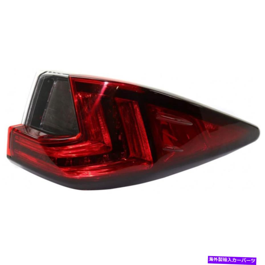 USテールライト Lexus RX350Lテールライトアセンブリ2018-2020の乗客外標準カーパ用 For Lexus RX350L Tail Light Assembly 2018-2020 Passenger Outer Standard CAPA【並行輸入品】|Us Custom Parts Shop USDM