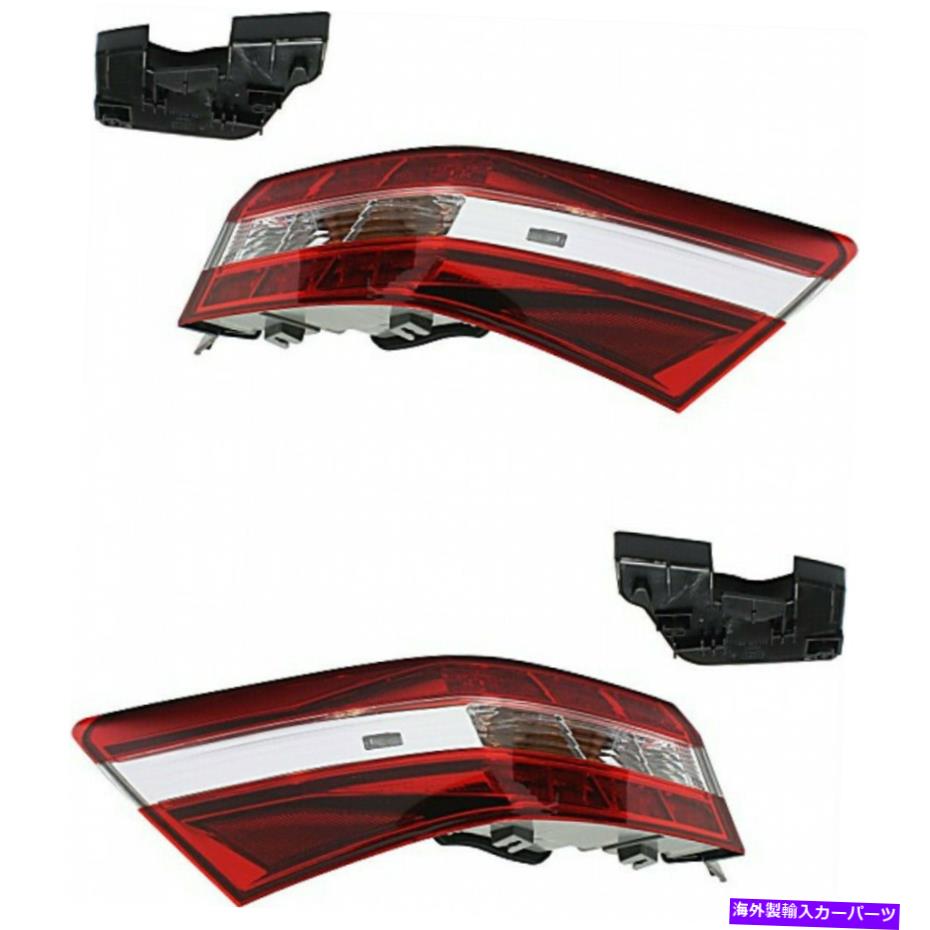 USテールライト TOYOTA AVALONテールライトペアサイドドット Fits 2013-2015 Toyota Avalon Tail Light Pair Side DOT【並行輸入品】|Us Custom Parts Shop USDM