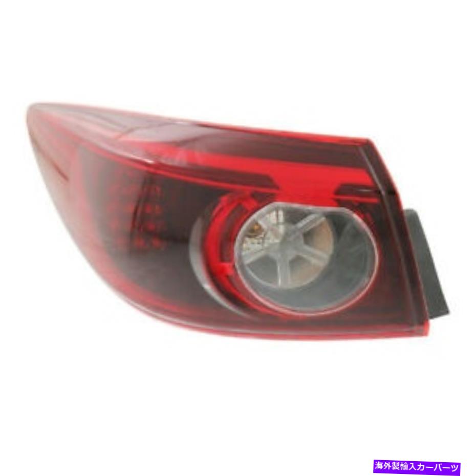 USテールライト 14-15 Mazda3日本建ての外側LED Taillight Taillampテールランプライト左側 14-15 Mazda3 Japan Built Outer LED Taillight Taillamp Tail Lamp Light Left Side【並行輸入品】|Us Custom Parts Shop USDM