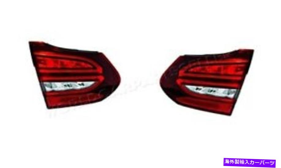 USテールライト テールライトLEDペアLE + RI用メルセデスCクラスS205ハイバージョンのFacelift Ulo Tail Light LED Pair Le+Ri For Mercedes C-Class S205 High-Version Facelift ULO【並行輸入品】