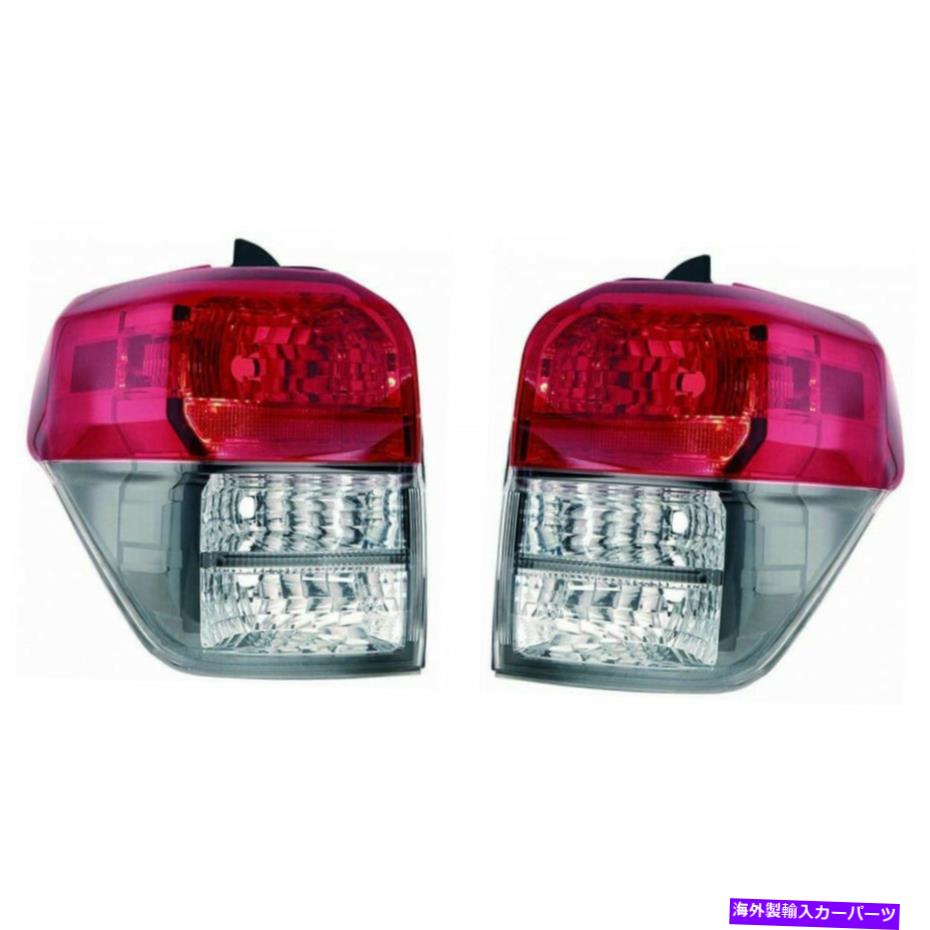 USテールライト 2010-2013トヨタ4RUNNERドライバーと旅客サイドテールライトレンズ/ハウジング Fits 2010-2013 Toyota 4RUNNER Driver and Passenger Side Tail Light Lens/Housing【並行輸入品】｜Us Custom Parts Shop USDM