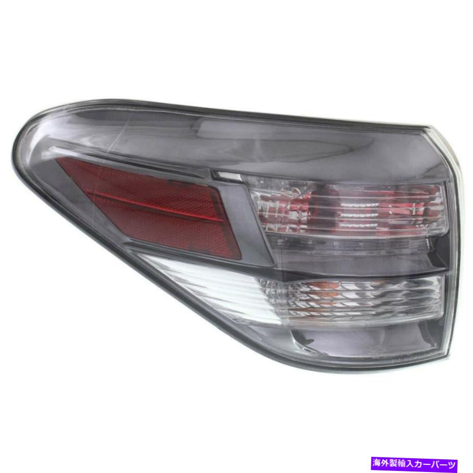 【楽天市場】USテールライト LX2804105 20102012 Lexus RX350リアテールライトドライバサイドカナダ