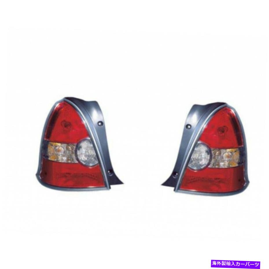 USテールライト ヒュンダイアクセントテールライト2008 09 09 10 2011ペアドライバーと乗客 For Hyundai Accent Tail Light 2008 09 10 2011 Pair Driver and Passenger【並行輸入品】