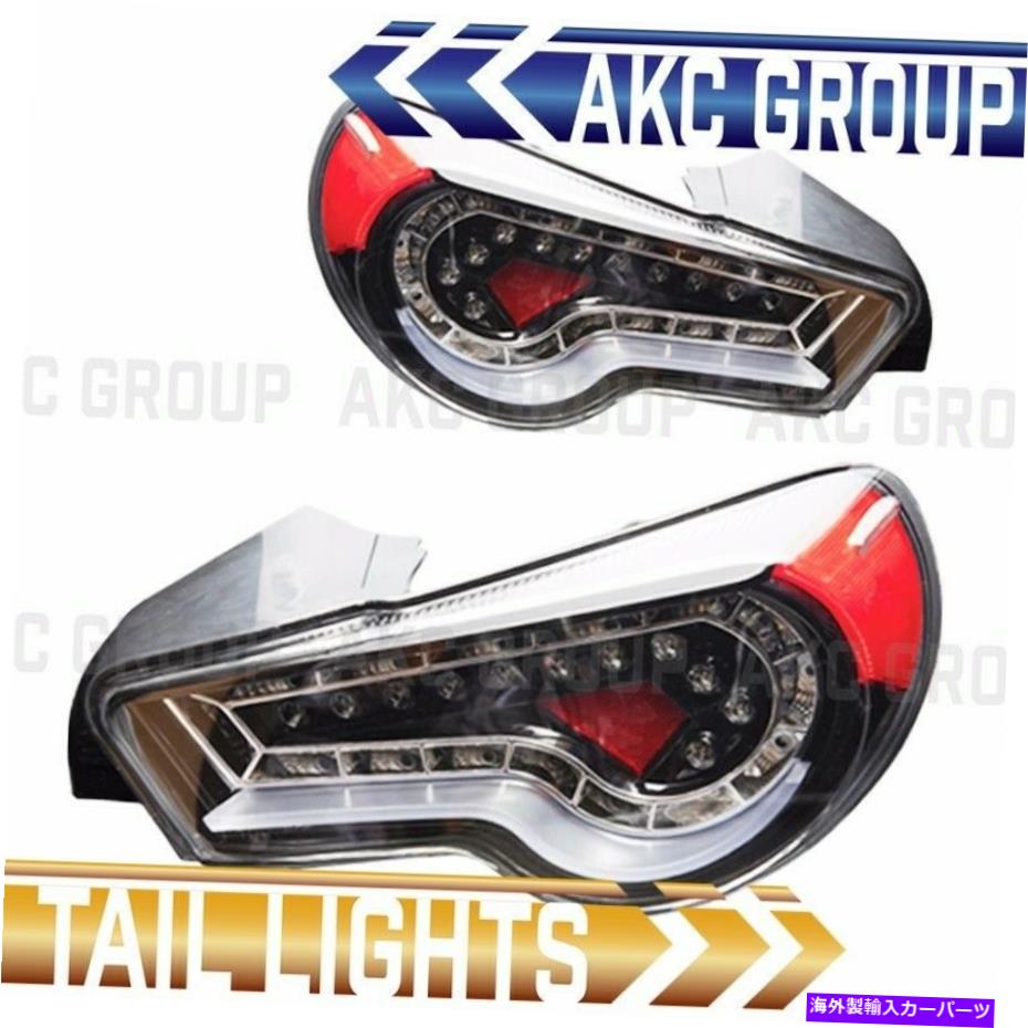 USテールライト ブラックハウジングクリアレンズLEDテールライトランプは12-15スバルブルツSCION FR-S Black Housing Clear Lens LED Tail Light Lamps For 12-15 Subaru BRZ Scion FR-S【並行輸入品】|Us Custom Parts Shop USDM