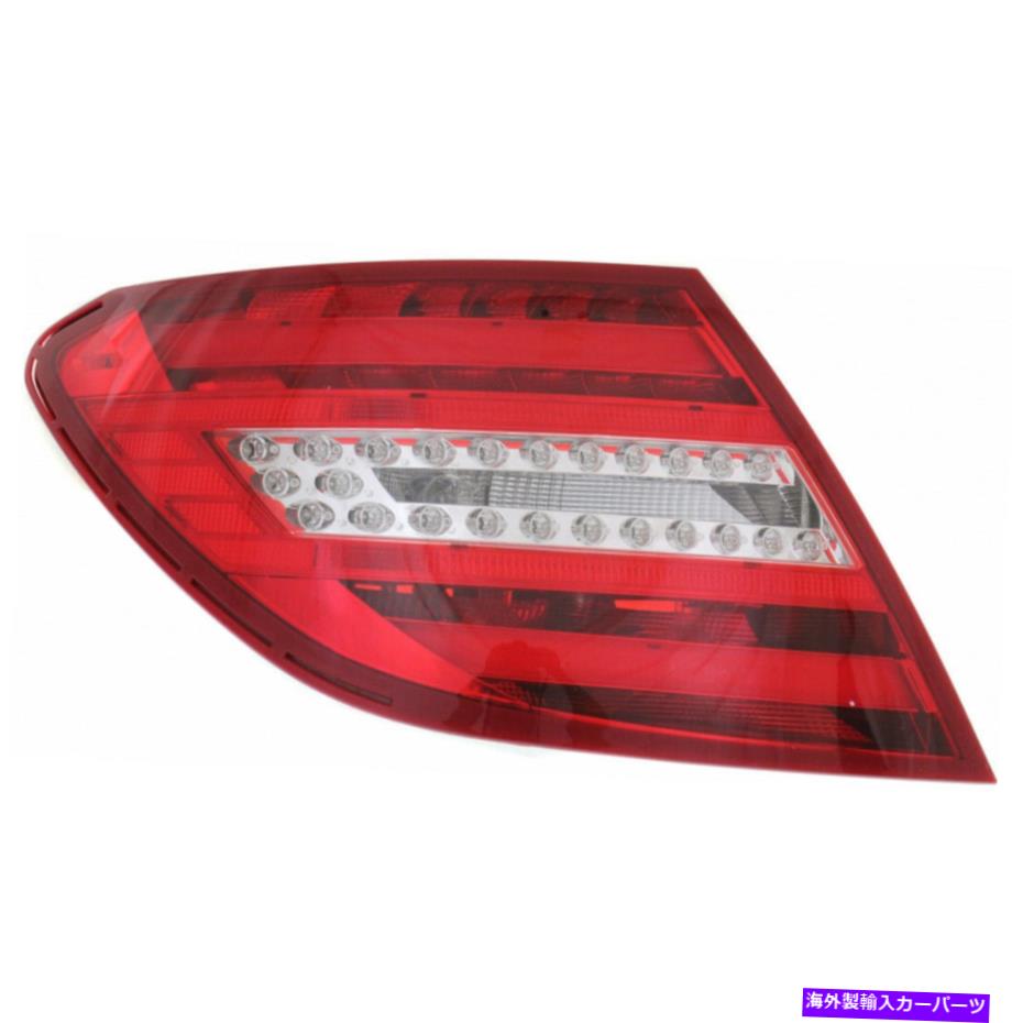 USテールライト Mercedes-Benz C63 AMGテールライト2012-2015ドライバサイドクーペ/セダンMB2800135 For Mercedes-Benz C63 AMG Tail Light 2012-2015 Driver Side Coupe/Sedan MB2800135【並行輸入品】