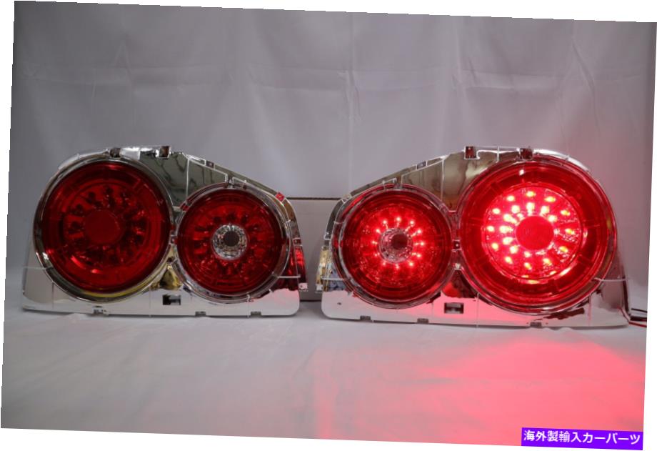USテールライト 1998 1999 2000 2000 2001年のための新しいクリアレッドLEDテールライト~02日産スカイラインR34 GTR New Clear Red LED Tail light for 1998 1999 2000 2001~02 Nissan Skyline R34 GTR【並行輸入品】
