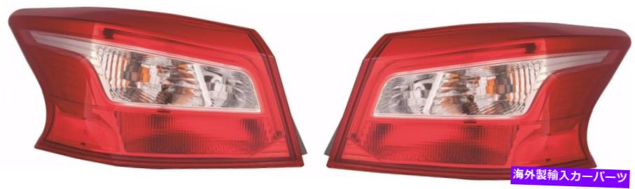 USテールライト 金曜日のザ・マテリー・ランプリアライト左右ペア FITS NISSAN SENTRA 2016-2019 TAILLIGHTS TAIL LAMPS REAR LIGHTS LEFT RIGHT PAIR【並行輸入品】|Us Custom Parts Shop USDM