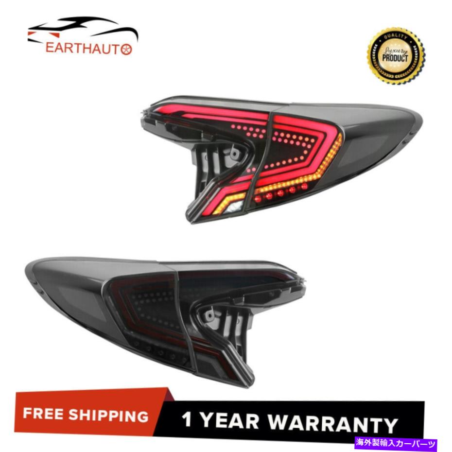 USテールライト スモークリアランプLEDテールライトアセンブリは2018-2020トヨタChr左右 Smoked Rear Lamps LED Tail Lights Assembly For 2018-2020 Toyota CHR Left &Right【並行輸入品】 61,191円