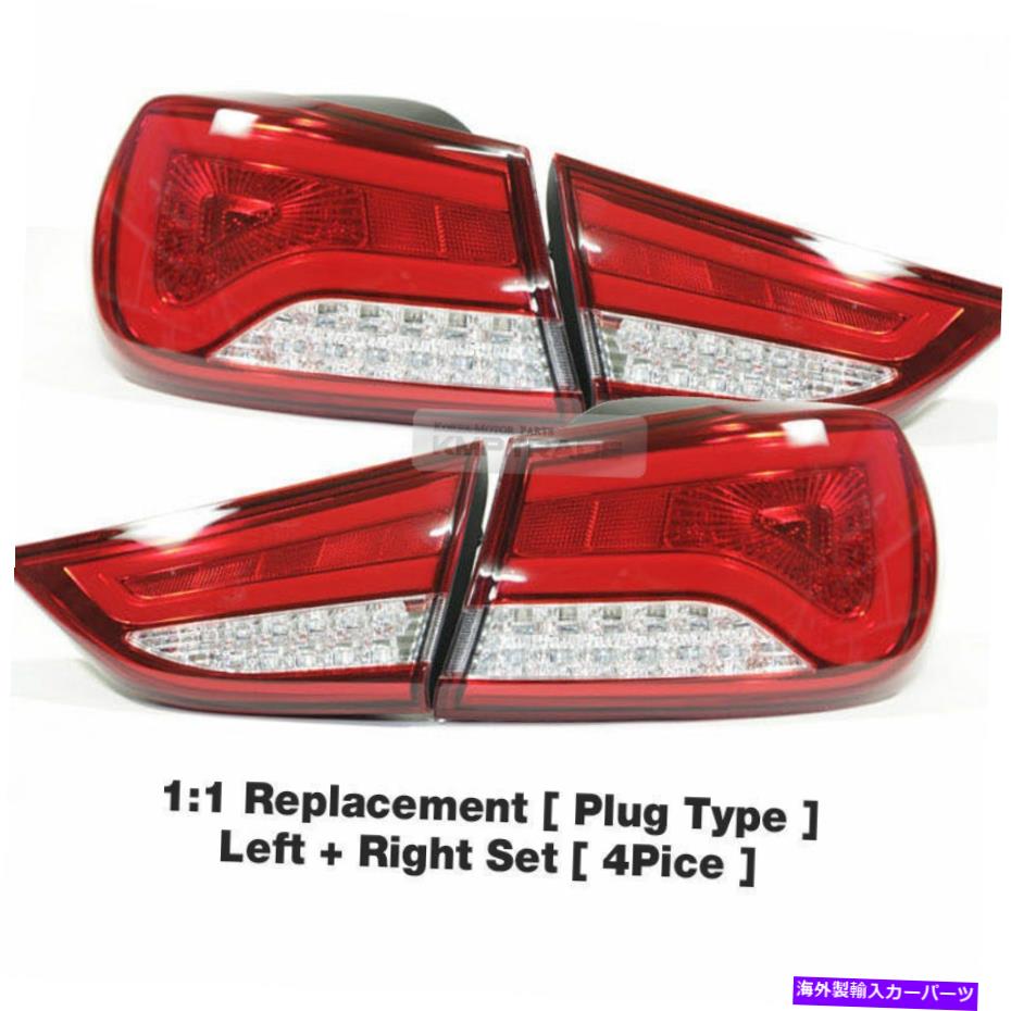 USテールライト Hyundai 2011-2016 Elantra MDのためのLED後部トランクテールライトランプアセンブリ4PCS LED Rear Trunk Tail Light Lamp Assembly 4Pcs For HYUNDAI 2011-2016 Elantra MD【並行輸入品】|Us Custom Parts Shop USDM