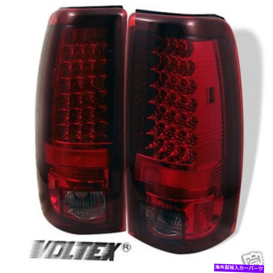 USテールライト 2004-2006 GMC Sierra 1500 2500 3500 LEDテールライトバーライトバーランプレッドスモーク 2004-2006 GMC SIERRA 1500 2500 3500 LED TAIL LIGHT BAR LIGHTBAR LAMP RED SMOKE【並行輸入品】|Us Custom Parts Shop USDM
