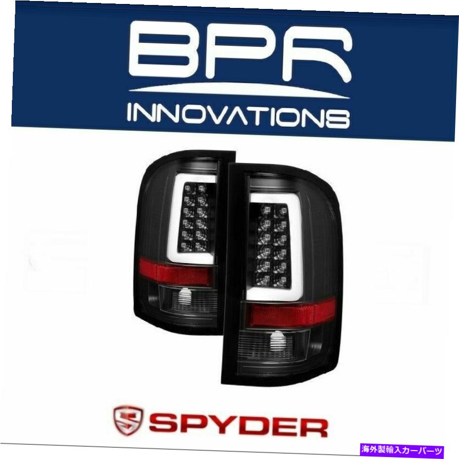 USテールライト スパイダーライトバーLEDテールライトセット07 - 13シボリーシルバード1500 - 5084088 Spyder Light Bar LED Tail Lights Set for 07 - 13 Chevy Silverado 1500 - 5084088【並行輸入品】｜Us Custom Parts Shop USDM