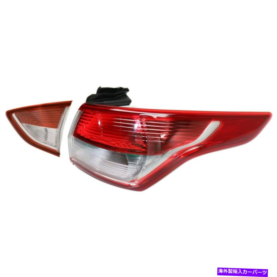 USテールライト Ford Escape用テールライトランプ右側の旅客RH 2013-2016 Tail Light Lamp Right Hand Side Passenger RH for Ford Escape 2013-2016【並行輸入品】|Us Custom Parts Shop USDM