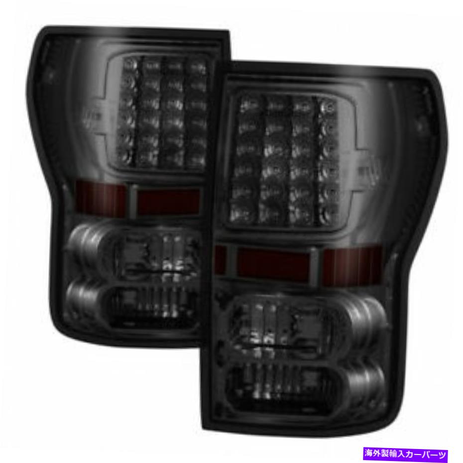 USテールライト トヨタツンドラ2007-2013のスパイダーXtuneテールライトLED煙 Spyder For Toyota Tundra 2007-2013 Xtune Tail Lights LED Smoke【並行輸入品】