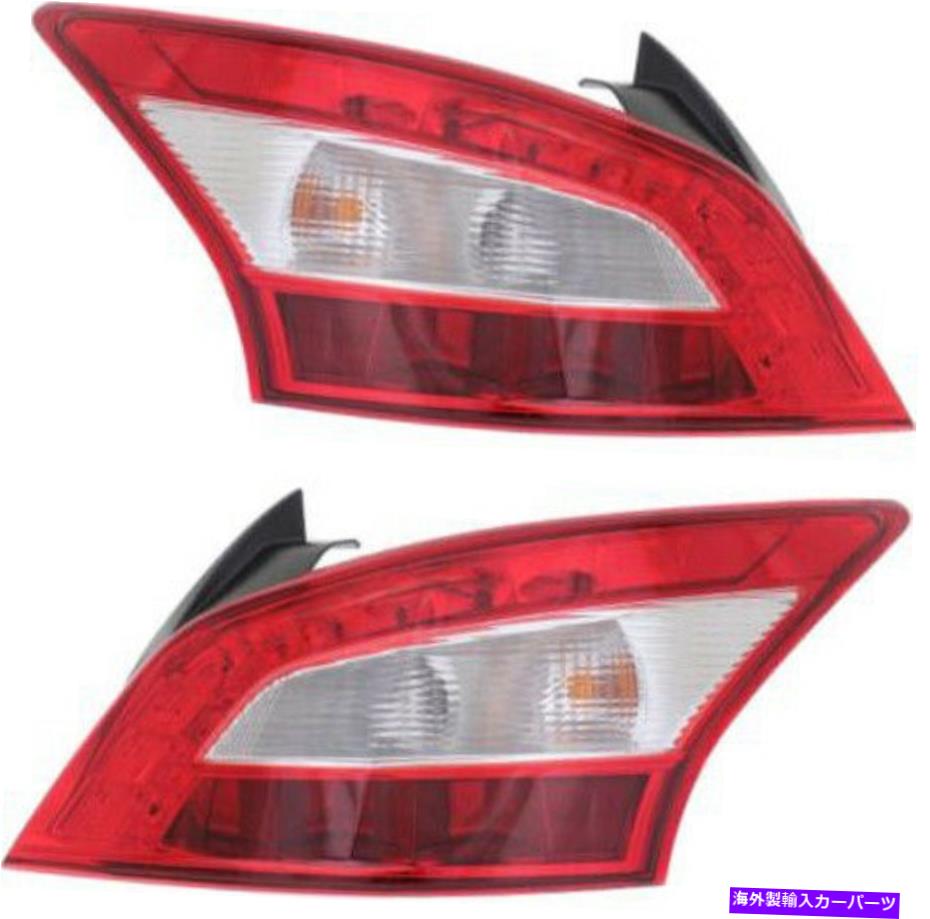 USテールライト 09-11日産マキシマのためのドライバー&旅客サイドテールライトテールランプ Driver & Passenger Side Tail Light Tail Lamp for 09-11 Nissan Maxima【並行輸入品】|Us Custom Parts Shop USDM