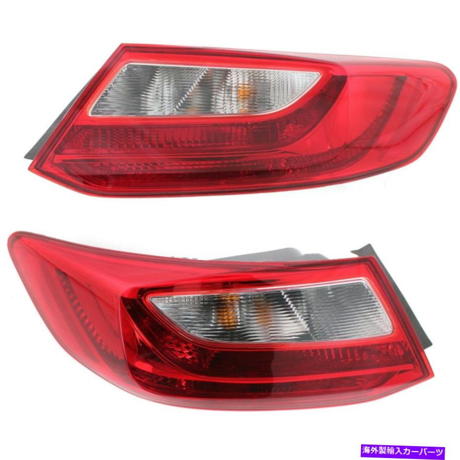 USテールライト 2013-2015ホンダアコードクーペのためのカーパハロゲンテールライトセット CAPA Halogen Tail Light Set Left and Right For 2013-2015 Honda Accord Coupe【並行輸入品】|Us Custom Parts Shop USDM