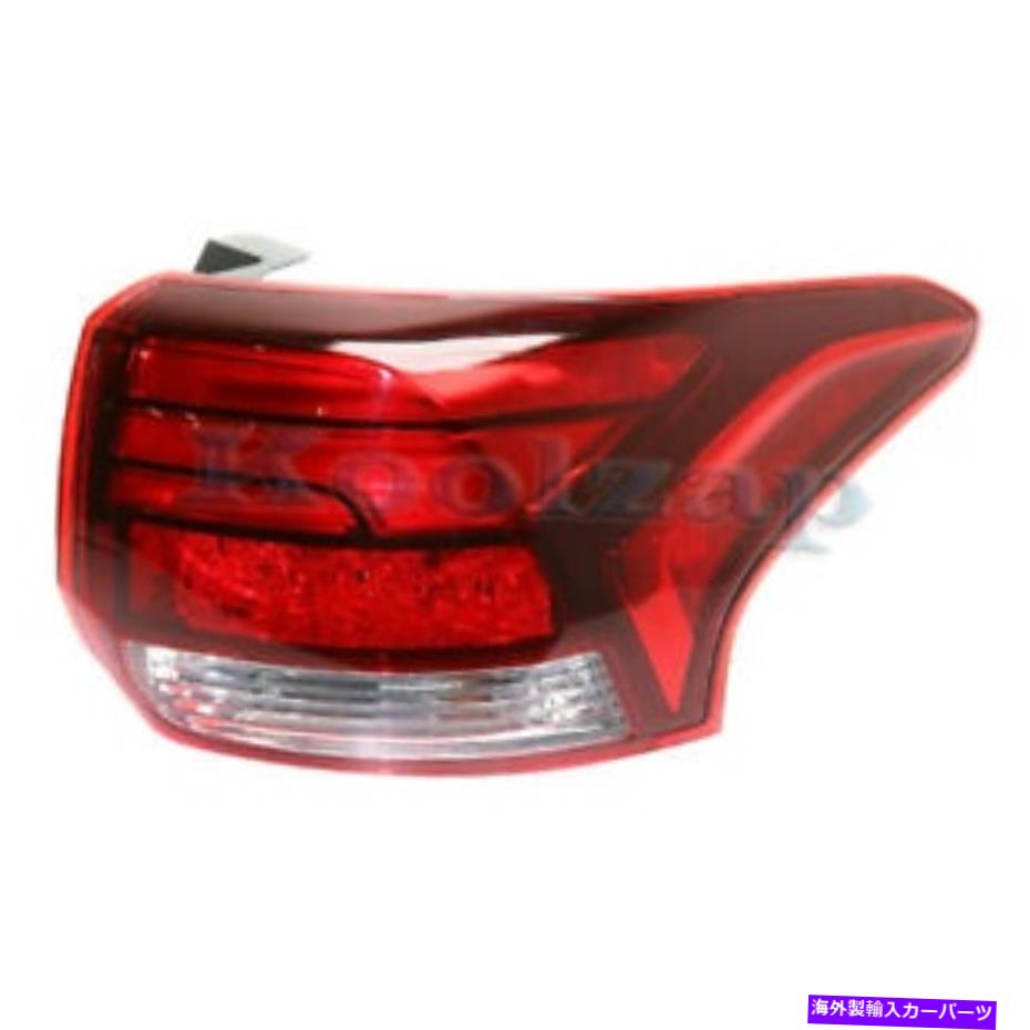 USテールライト 16-18 Outlanderの外側のTaillight Taillampリアブレーキライトランプw /右側 16-18 Outlander Outer Taillight Taillamp Rear Brake Light Lamp w/Bulb Right Side【並行輸入品】｜Us Custom Parts Shop USDM 59,601円