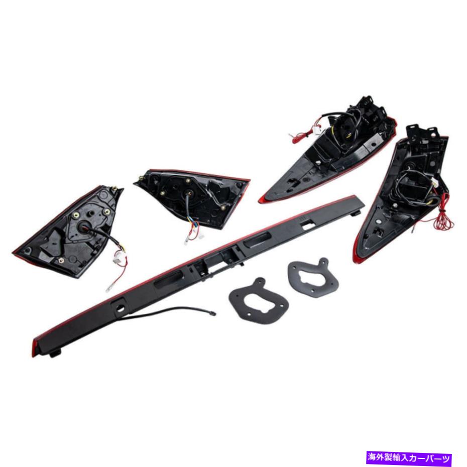 USテールライト ドライブ/助手席側LEDテールライト＆ミドルライト2019 2019 20 21 Drive/Passenger Side LED Tail Lights & Middle Lamp For Toyota Avalon 2019 20 21【並行輸入品】