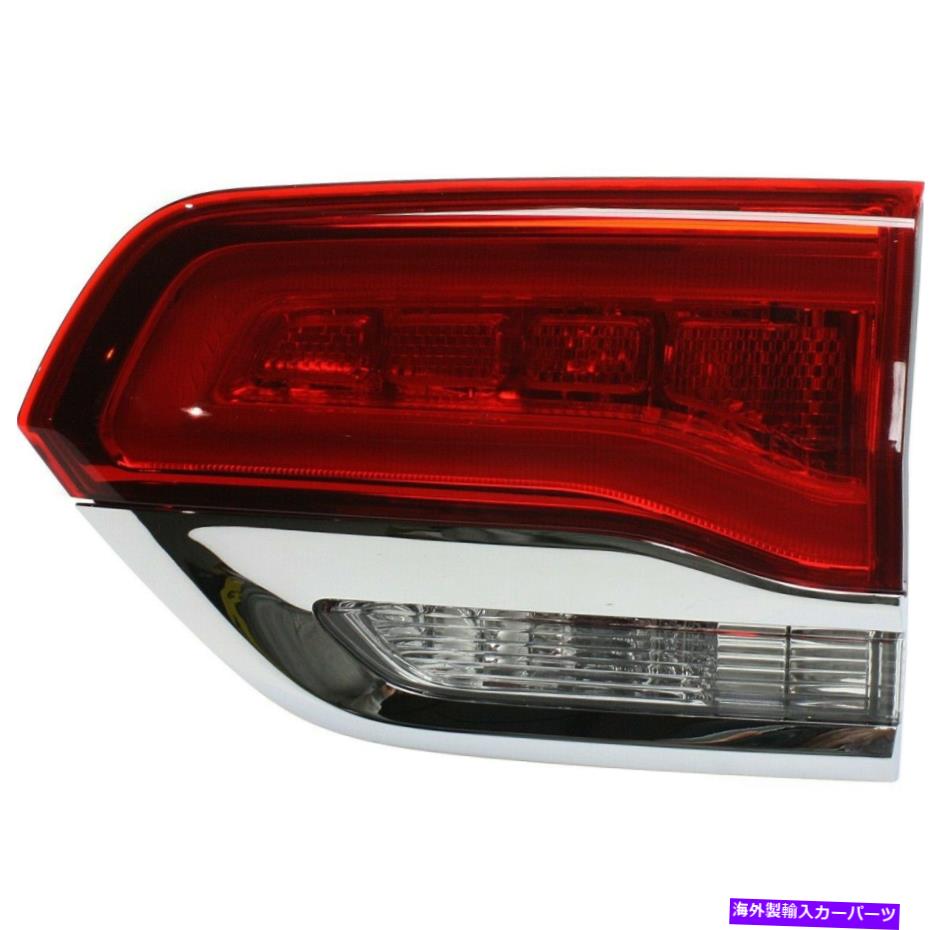 USテールライト 2014-2017 Jeep Grand Cherokee右インナーハロゲンのためのテールライト Tail Light For 2014-2017 Jeep Grand Cherokee Right Inner Halogen With Bulb CAPA【並行輸入品】