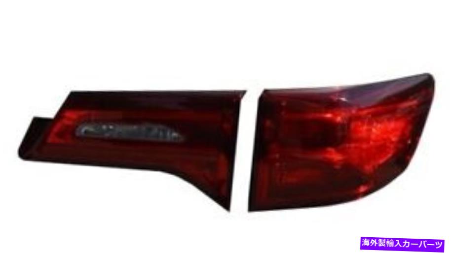 USテールライト Acura MDXのための新しい旅客右側の内側と外側の純正テールライトブレーキランプ NEW Passenger Right Inner & Outer Genuine Tail Lights Brake Lamps For Acura MDX【並行輸入品】 57,217円