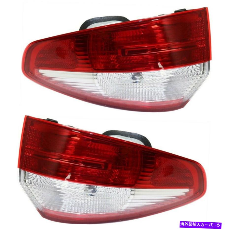 USテールライト 2014-2017 Ford Fiestaのテールライト2左右の外側カーパのセット Tail Light For 2014-2017 Ford Fiesta Set of 2 Left and Right Outer CAPA【並行輸入品】|Us Custom Parts Shop USDM