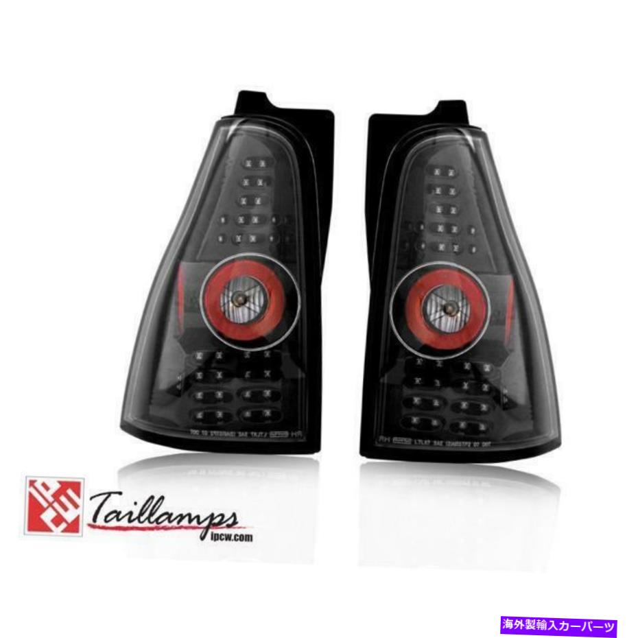 USテールライト 03-07 TOYOTA 4RUNNER TAIL LAMPLS LED BERMUDA BLACK LEDT-2003CBペアのためのIPCW IPCW for 03-07 Toyota 4Runner Tail Lamps LED Bermuda Black LEDT-2003CB Pair【並行輸入品】