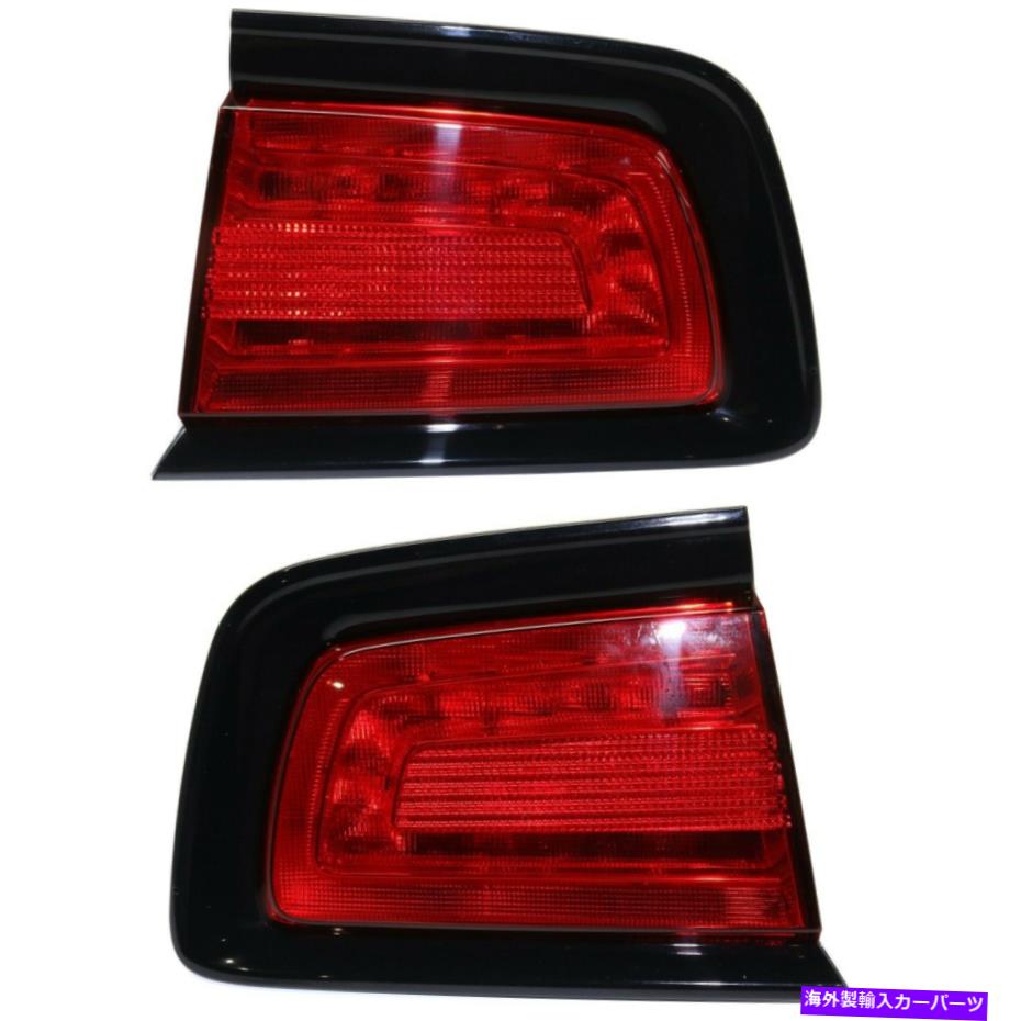 USテールライト 2011-2014のためのテールライト2左右の外側カーパのダッジチャージャーセット Tail Light For 2011-2014 Dodge Charger Set of 2 Left and Right Outer CAPA【並行輸入品】