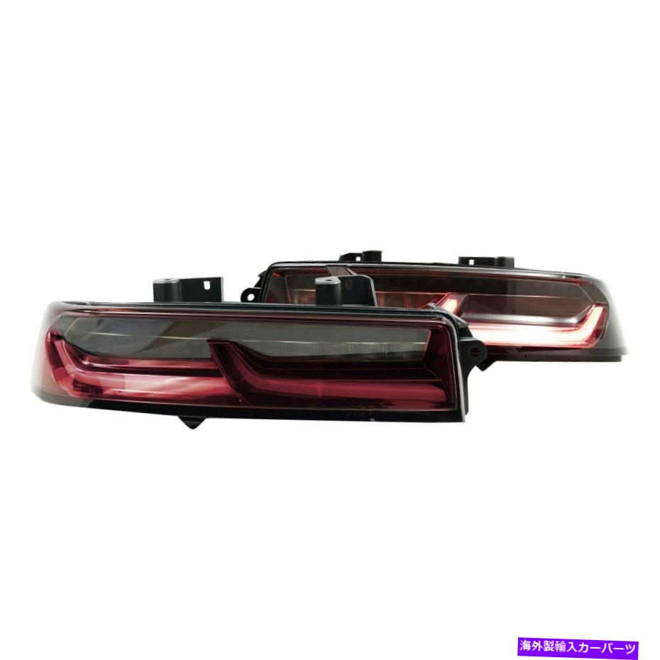 USテールライト Chevy Camaro 14-15 XBブラック/赤の順次光ファイバーLEDテールライト For Chevy Camaro 14-15 XB Black/Red Sequential Fiber Optic LED Tail Lights【並行輸入品】|Us Custom Parts Shop USDM