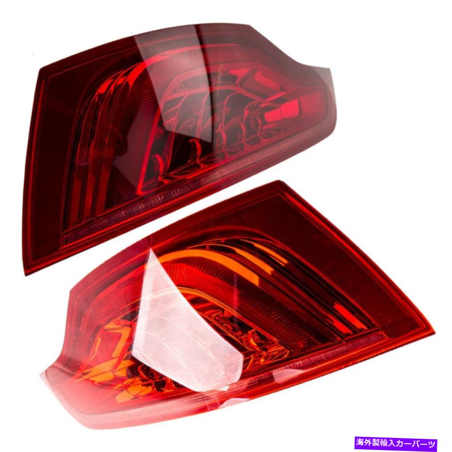 USテールライト Audi Q7 2010-2015用左右サイドテールライト赤LEDランプアセンブリ Left&Right Side Tail Light Red LED Lamp Assembly For Audi Q7 2010-2015【並行輸入品】