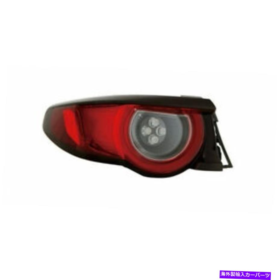 USテールライト マツダ3テールライト2019 2020ドライバサイド外側LEDハッチバックCAPA MA2804136 For Mazda 3 Tail Light 2019 2020 Driver Side Outer LED Hatchback CAPA MA2804136【並行輸入品】