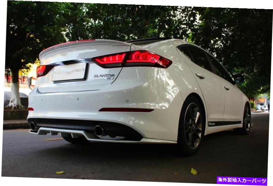 USテールライト Hyundai 2017-2018 Elantra DN用ペアL＆RリアテールライトLEDランプ Pair L&R Rear Tail Light LED Lamp for HYUNDAI 2017-2018 Elantra DN【並行輸入品】