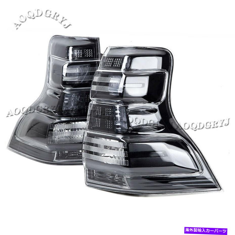 USテールライト 1平製ブラックスモークテールライトリアランプLEDフィットFJ150 2014-2017 1Pair Black Smoke Tail Light Rear Lamp LED Fits For TOYOTA PRADO FJ150 2014-2017【並行輸入品】|Us Custom Parts Shop USDM