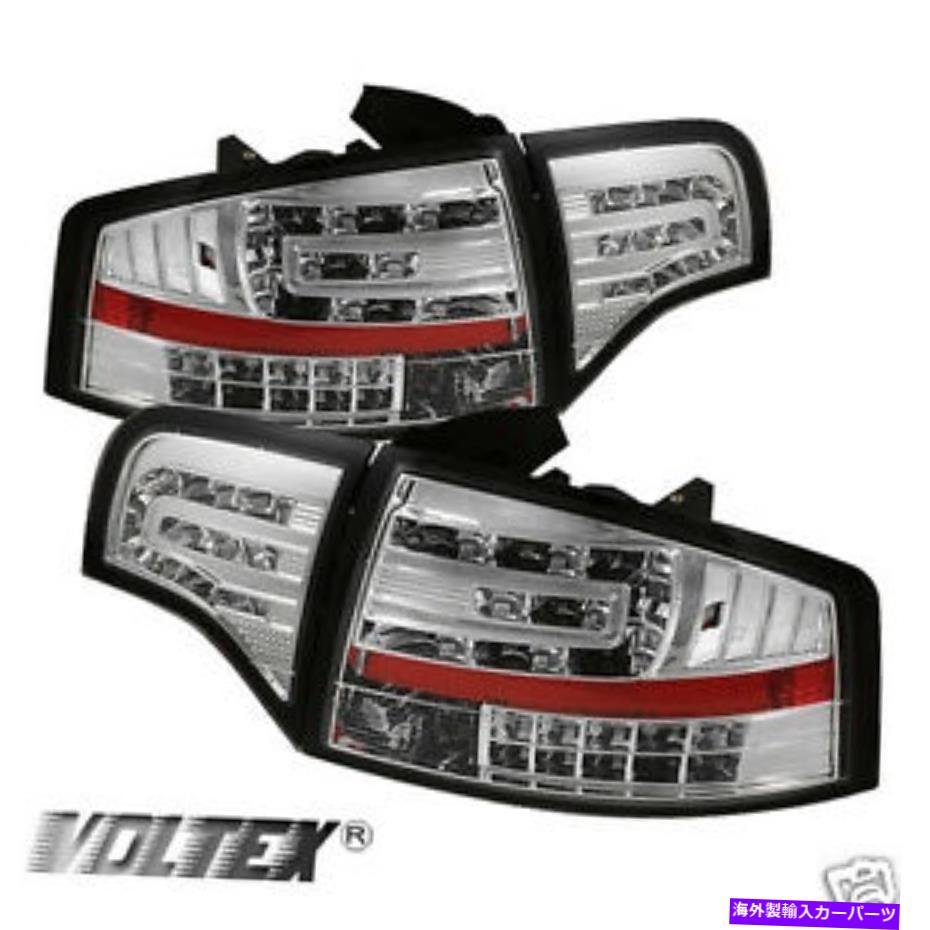 USテールライト 2006-2008アウディA4 4DRテールLEDライトバーランプライトバークロム 2006-2008 AUDI A4 4DR TAIL LED LIGHT BAR LAMPS LIGHTBAR CHROME【並行輸入品】