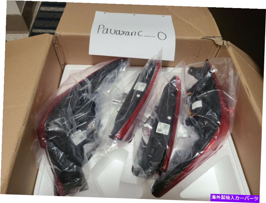 USテールライト 新しいOEM 4PCS 2020ホンダアコードテールライト。2018-2021。電球が含まれています。 New OEM 4pcs 2020 honda accord tail lights.Fits 2018-2021. Bulbs included.【並行輸入品】