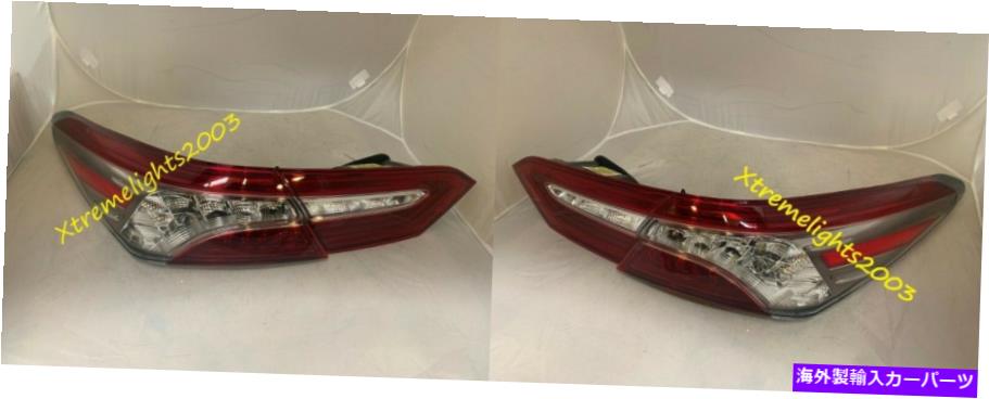 USテールライト Toyota Camry 2018-2019 XSE LEDテールライトリアランプTaillights 4PCセット新品 FIT TOYOTA CAMRY 2018-2019 XSE LED TAIL LIGHTS REAR LAMPS TAILLIGHTS 4PC SET NEW【並行輸入品】