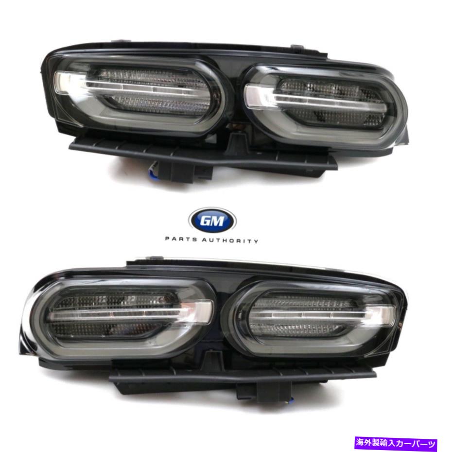 USテールライト 2019- 2021 Chevrolet Camaro Gen 6暗いテールライトパッケージ84725133純正OE 2019-2021 Chevrolet Camaro Gen 6 Darkened Tail Light Package 84725133 Genuine OE【並行輸入品】