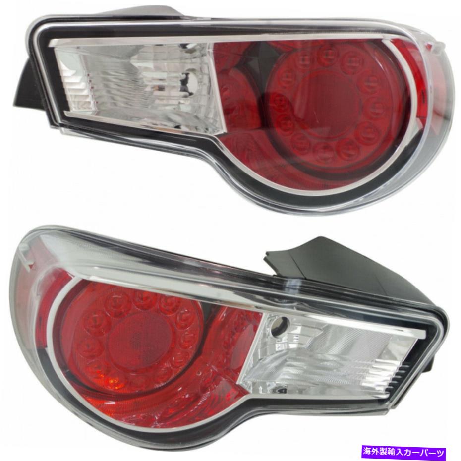 USテールライト SCION FR-Sテールライト2013-2016 LHおよびRHペア/セットW / O電球CAPA SC2818109 For Scion FR-S Tail Light 2013-2016 LH and RH Pair/Set w/o Bulbs CAPA SC2818109【並行輸入品】|Us Custom Parts Shop USDM