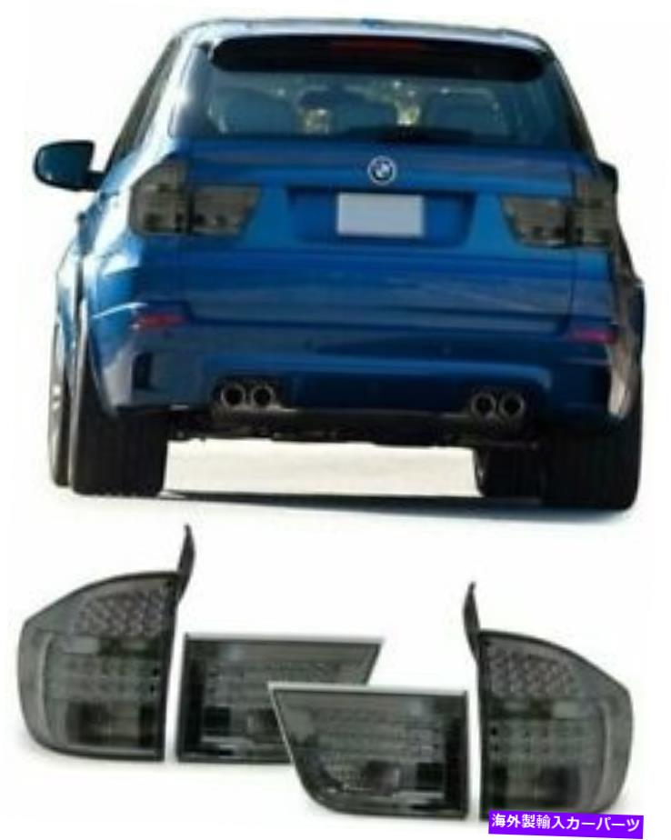 USテールライト BMW X5 E70すべてのスモークLEDテールライト3 / 2007-6 / 2010モデル BMW X5 E70 ALL SMOKED LED TAIL LIGHTS 3/2007-6/2010 MODEL【並行輸入品】