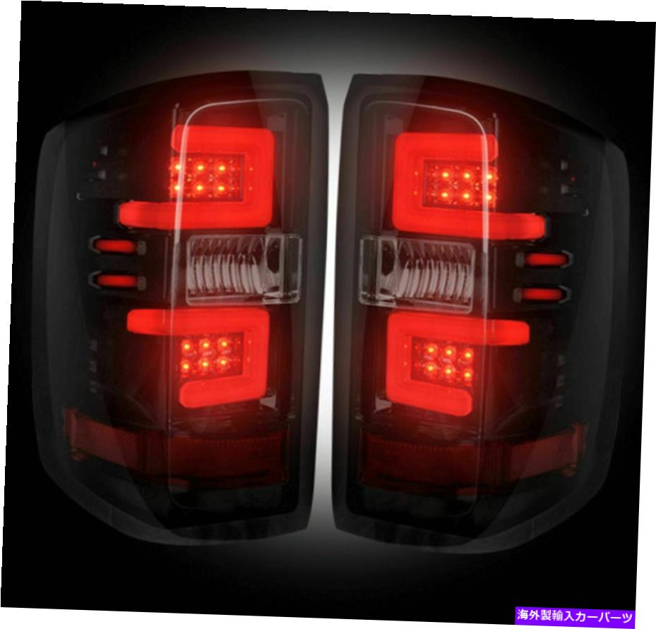 USテールライト Chevy / GMC Silverado / Sierra用喫煙レンズOLEDテールライト Recon 264238BK Smoked Lens OLED Tail Lights for Chevy/GMC Silverado/Sierra【並行輸入品】