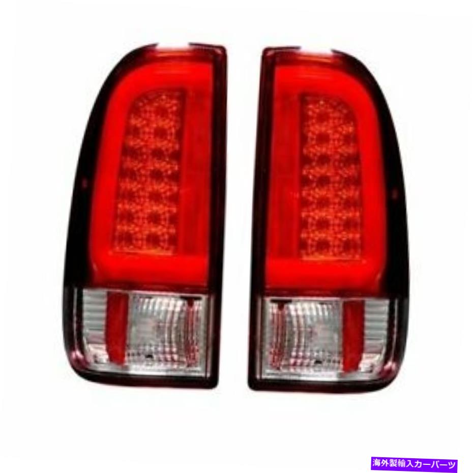USテールライト 08-16 F-250/350のRECON CHROME / RED光ファイバLEDテール264293RD Recon For 08-16 F-250 / 350 & More Chrome / Red Fiber Optic LED Tail 264293RD【並行輸入品】｜Us Custom Parts Shop USDM