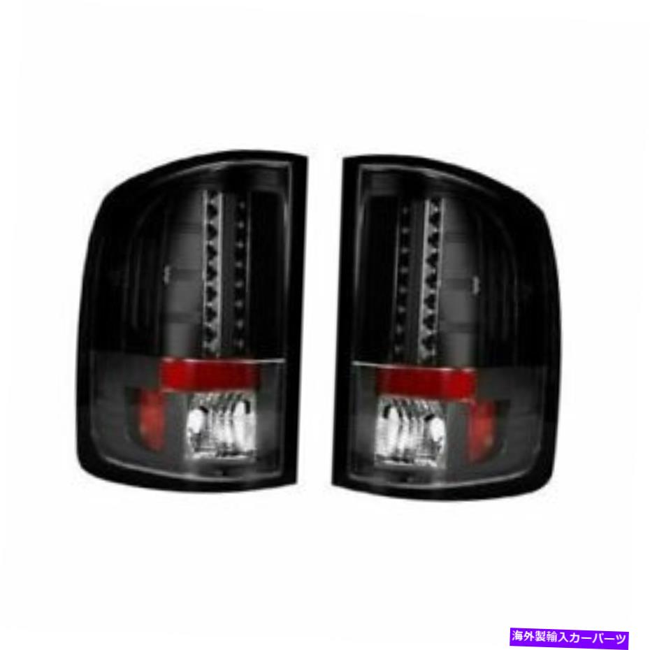 USテールライト Recon 264189BK LEDテールライトキットスモークレンズは2007-2013 GMC Sierra 1500 2500 Recon 264189BK LED Tail Light Kit Smoked Lens for 2007-2013 GMC Sierra 1500 2500【並行輸入品】