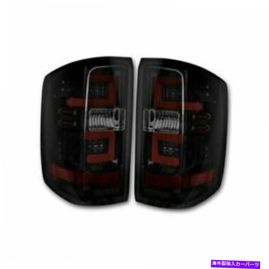 USテールライト RECON 264238BK LEDテールライトキットの喫煙レンズは、2014-2018 Chevy Silverado 1500 Recon 264238BK LED Tail Light Kit Smoked Lens for 2014-2018 Chevy Silverado 1500【並行輸入品】