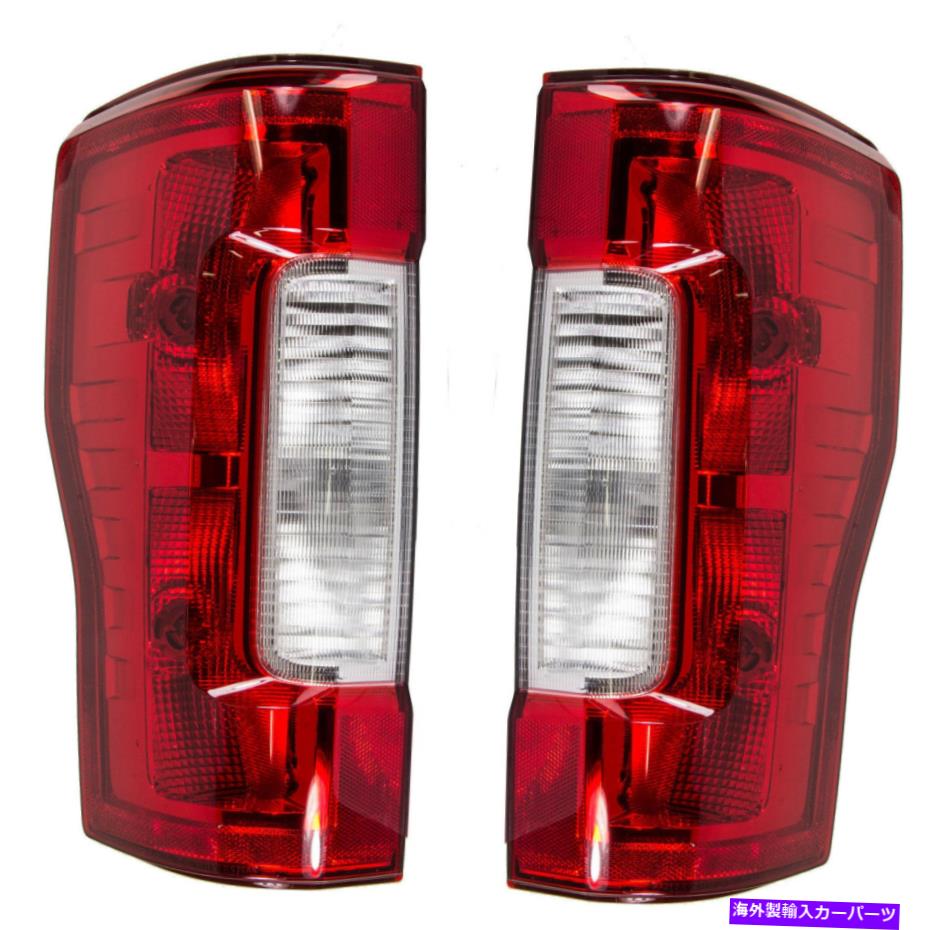 USテールライト NEW OEM 17-20フォードF250 F350スーパーデューティテールランプライト非BLIS非LEDペア NEW OEM 17-20 Ford F250 F350 Super Duty Tail Lamp Light Non-BLIS Non-LED PAIR【並行輸入品】