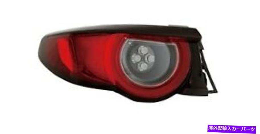 USテールライト Mazda 3 Hatchback 2019-2020左LED外側Taillightテールライトリアランプ FIT MAZDA 3 HATCHBACK 2019-2020 LEFT LED OUTER TAILLIGHT TAIL LIGHT REAR LAMP【並行輸入品】